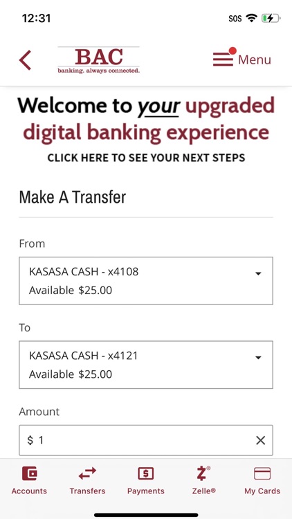 BAC Personal Mobile Banking screenshot-4