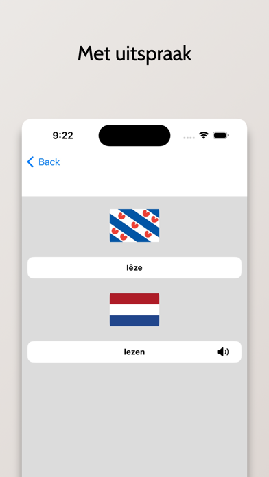 Fries-Nederlands woordenboek Screenshot