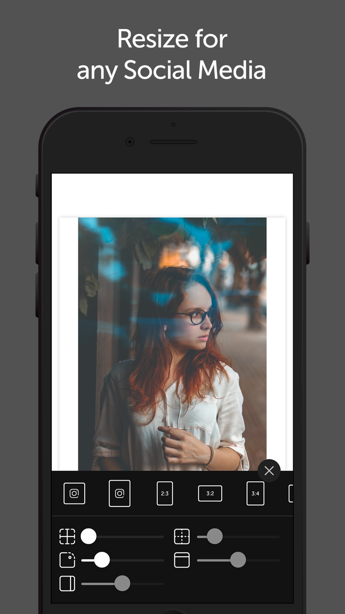 Crop Pic  No Crop Square Fit