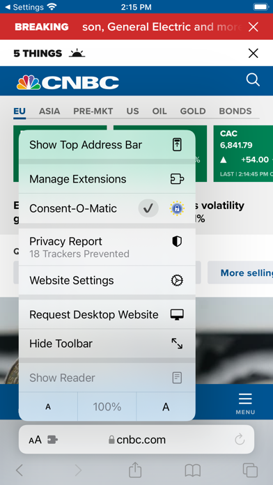 Consent-O-Matic Screenshot