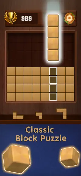 Game screenshot Wooden Cube Block Puzzle hack