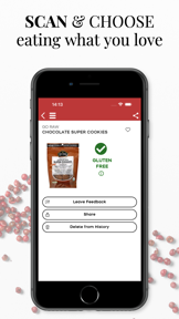The Gluten Free Scanner Full screenshot
