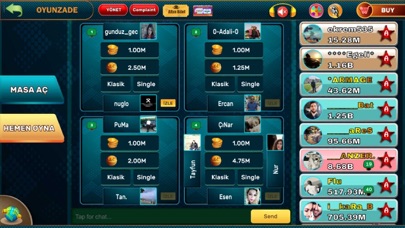 Okey Zade Games Screenshot