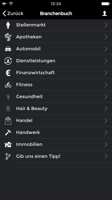 mein Heidelberg Stadt App Screenshot