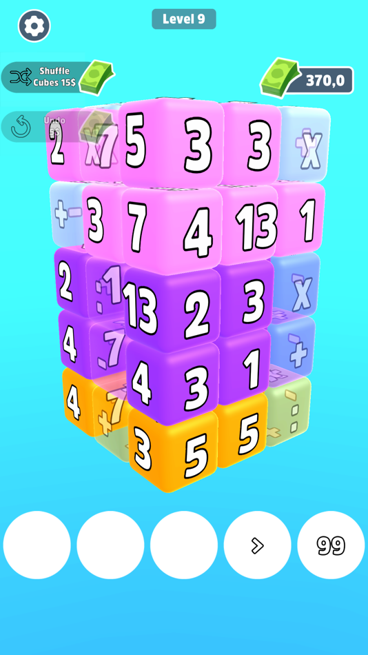 #1. Math Cube: Math Games (iOS) 由: omer cetin