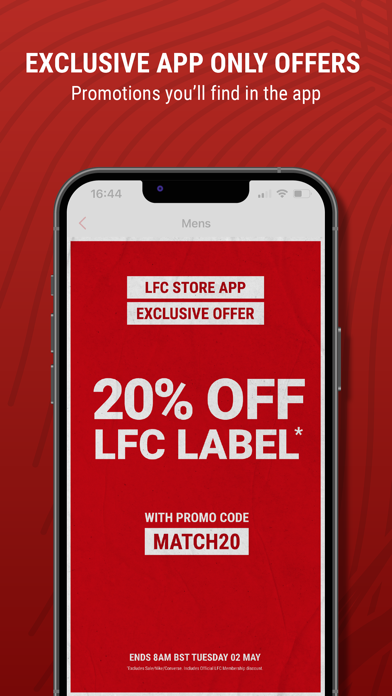 Official Liverpool FC Store Screenshot