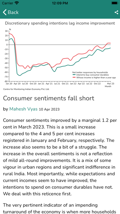 India Economic Outlook Screenshot