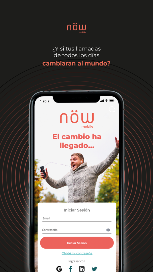 #1. nöw mobile (iOS) By: Greencel