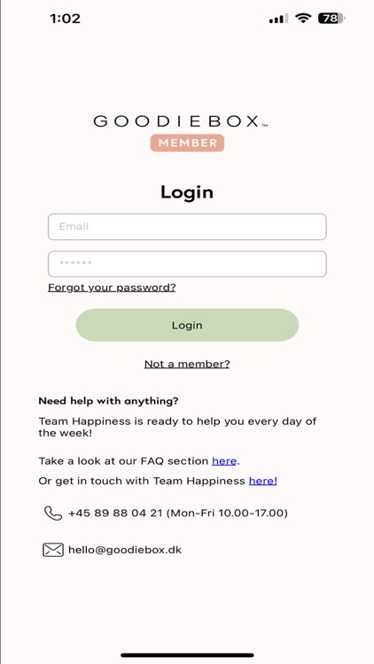 Happy App by Goodiebox