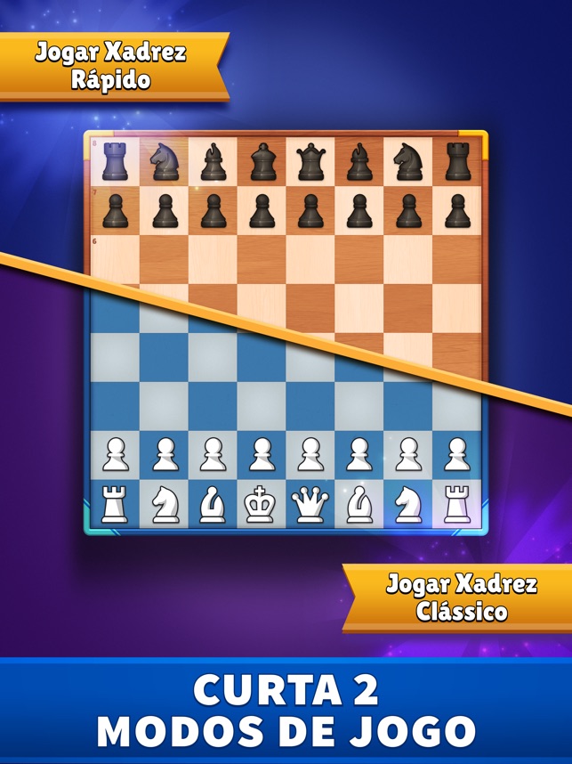 Jogo de Xadrez entre Android e iOS - Chess with Friends 