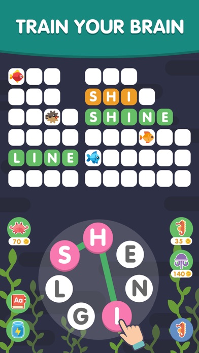 Word Search Sea Game Screenshot