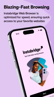 instabridge web browser iphone screenshot 1