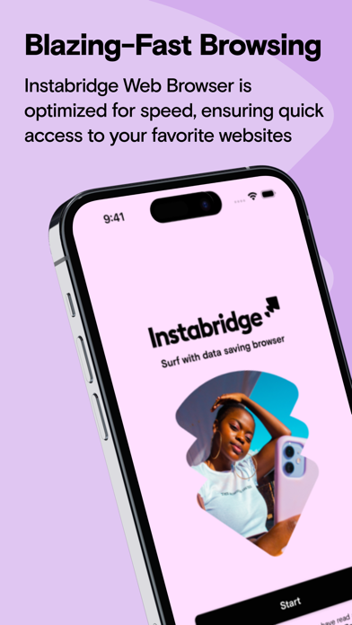 Instabridge Web Browser Screenshot