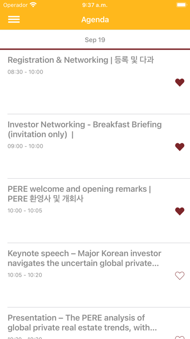 PERE Seoul Forum 2023 Screenshot