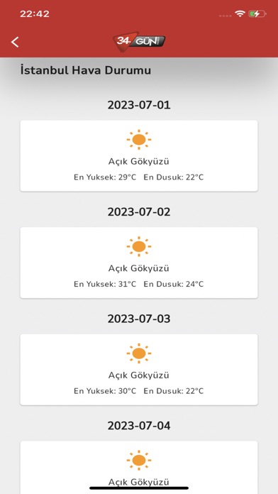 34 Gün Haber Screenshot
