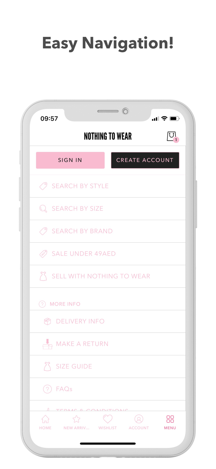 NOTHING TO WEAR APP