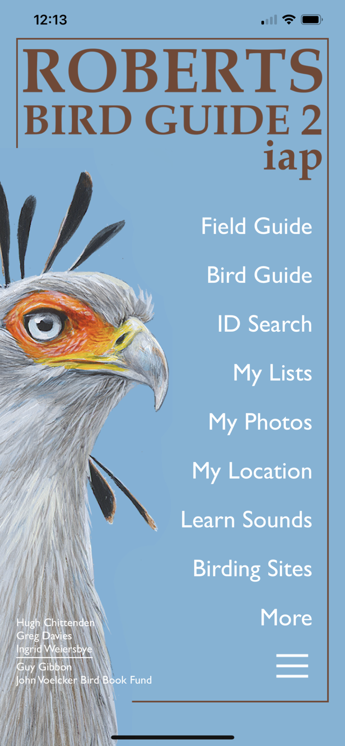 Roberts Bird Guide 2 iap
