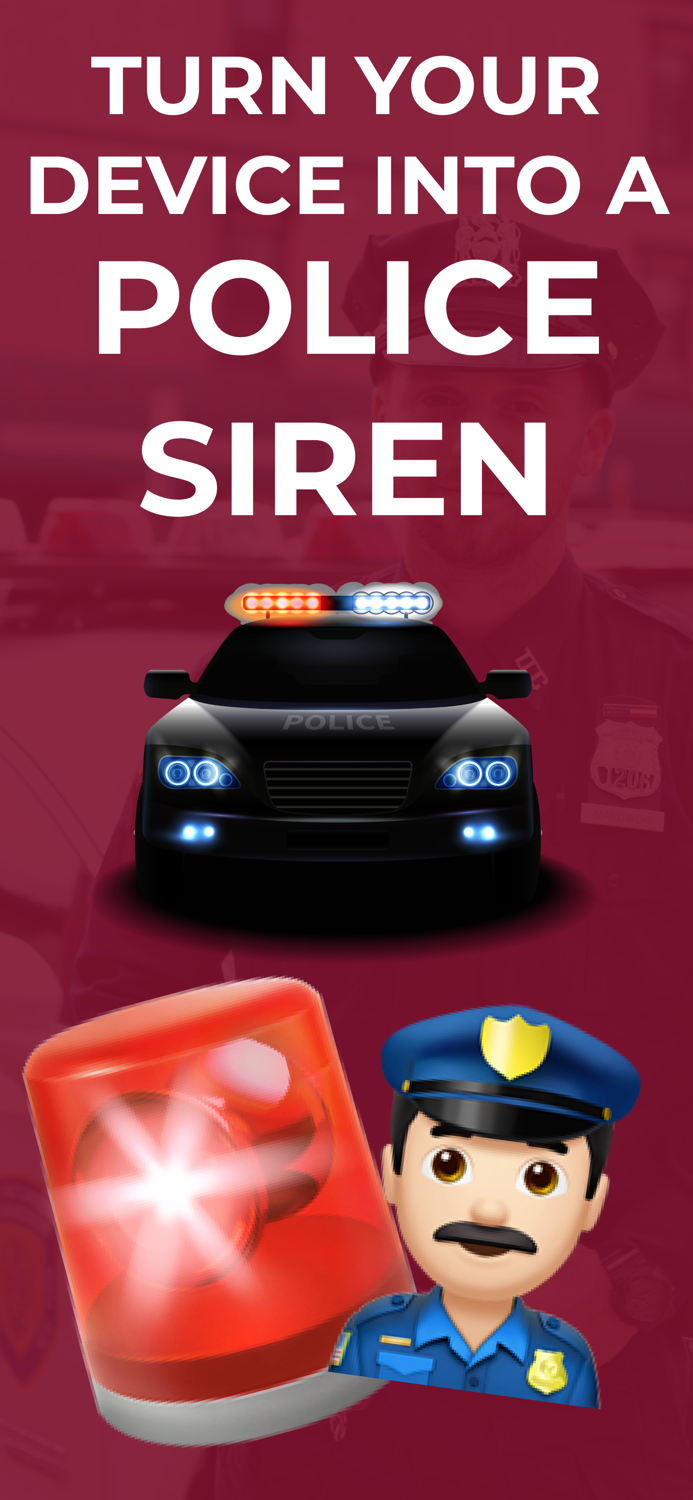 Police Siren Taser Strobe