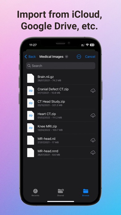 DICOM Vision Mobile Screenshot