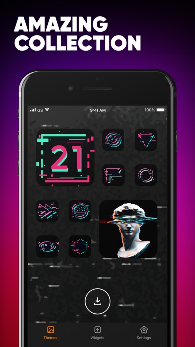 ThemeOn・widgets, icons changer Screenshot