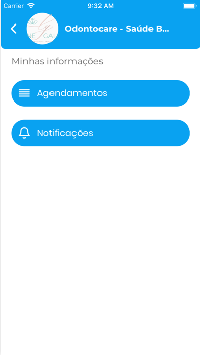 SanteOdonto App Paciente Screenshot