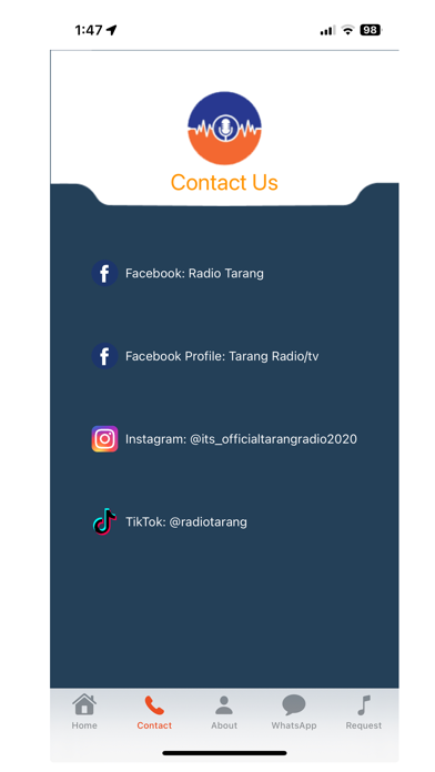 Radio Tarang Screenshot
