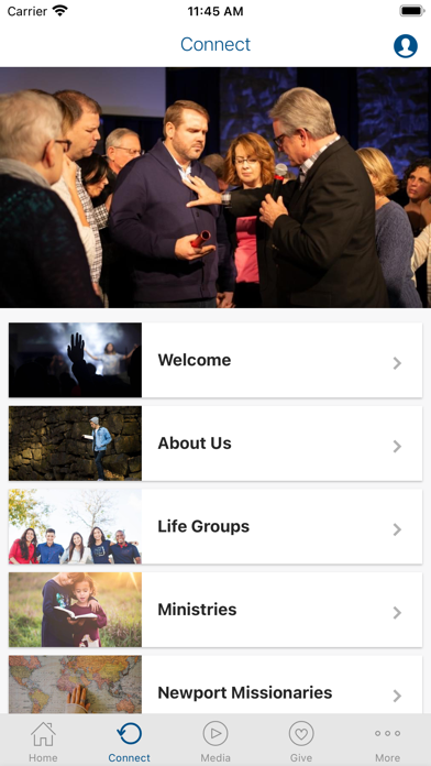 Newport Church PA Screenshot