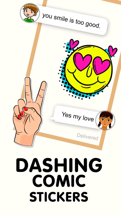 Comic Art Stickers Pack screenshot-3