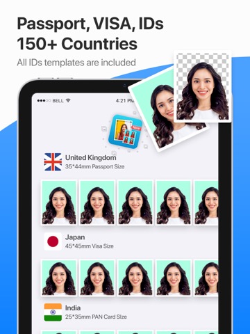 Passport Size Photo Maker Appのおすすめ画像1