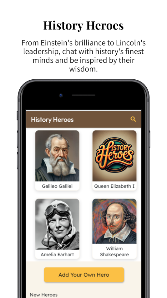 #2. History Heroes AI (iOS) 由: Farouk Nasser