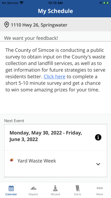 Simcoe County Collects Screenshot