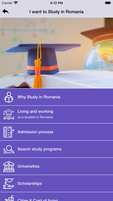 StudyInRomania Screenshot