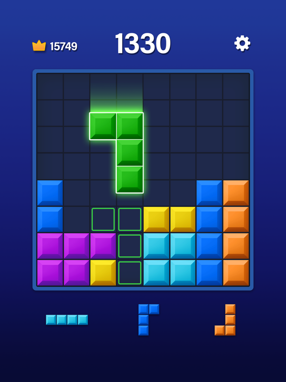 Screenshot #4 pour BlockBuster Block Puzzle Games