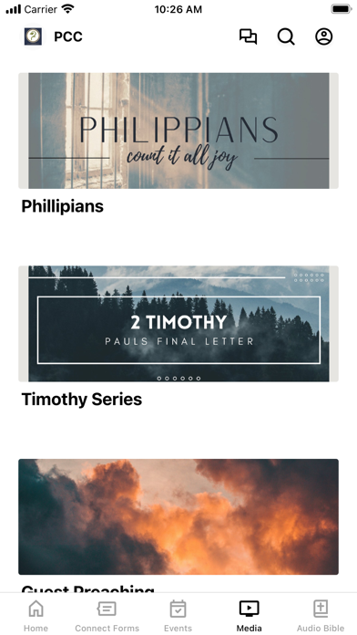 Plymouth Community Church Screenshot