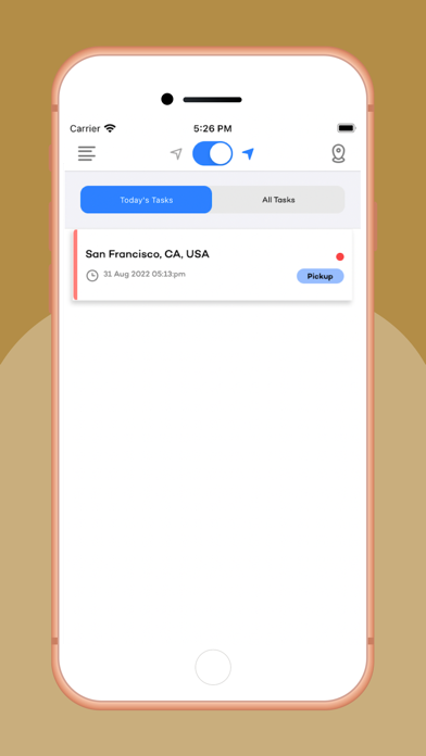 Kero Driver App Screenshot