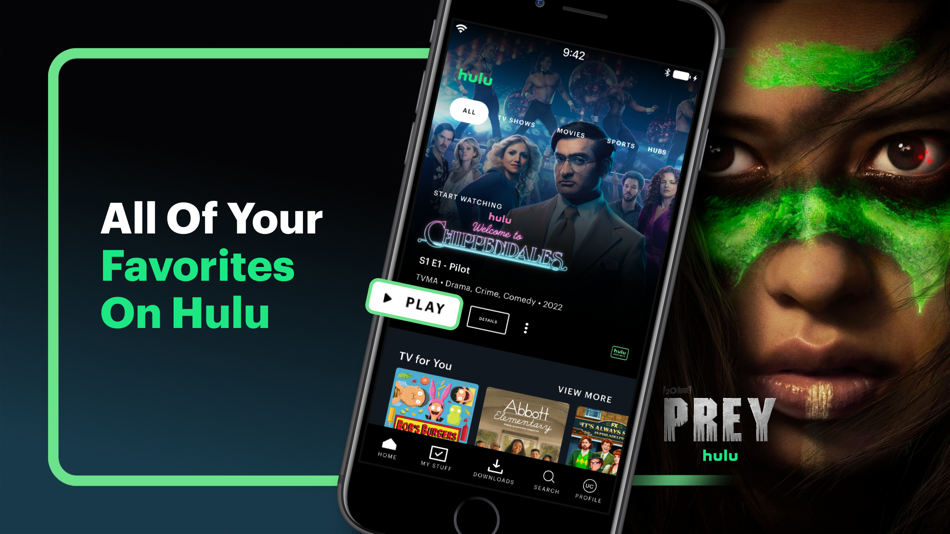 Hulu: Watch TV shows & movies - 8.3.2 - (iOS)