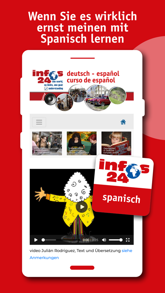 #1. Spanischkurs (iOS) 由: Infos24 GmbH Internet Service