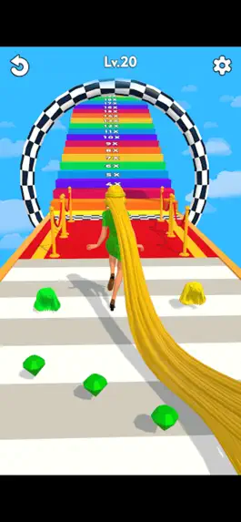 Game screenshot Fashion Long Hair Dancing Race apk