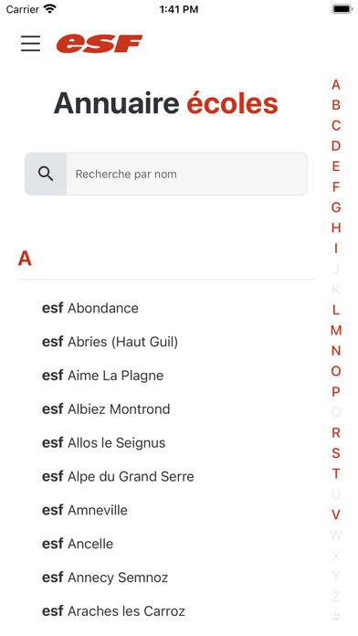 ESF Carnet Rouge Screenshot