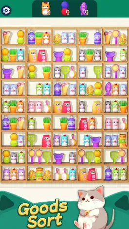 Game screenshot Triple Cat Sort - Goods Master mod apk