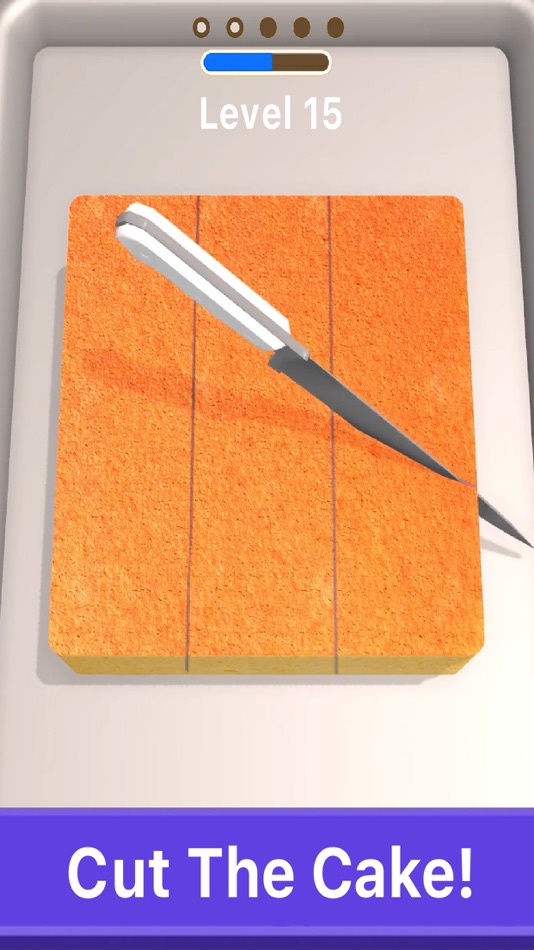 #3. Cake Craze 3D: Slice and Shape (iOS) Bởi: SUBHAM PRADHAN