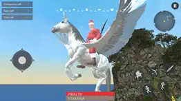 santa unicorn flight simulator iphone screenshot 1