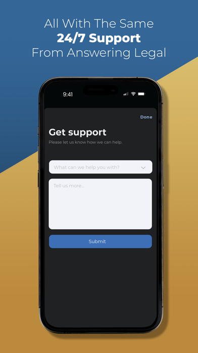 Answering Legal Screenshot