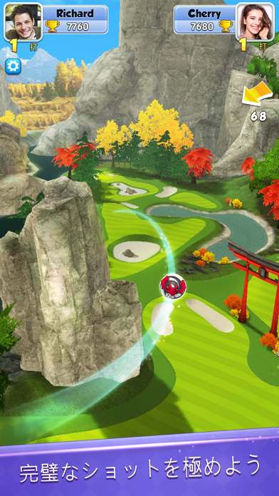 screenshot of Golf Rival 3