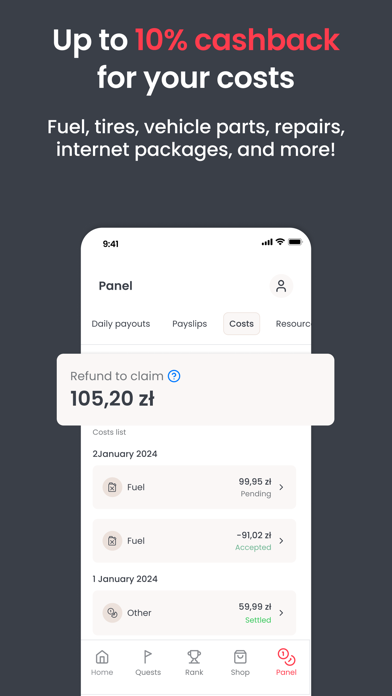 Appjobs: courier fleet partner Screenshot