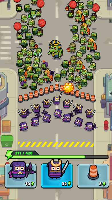 Police vs Zombie: Zombie City Screenshot