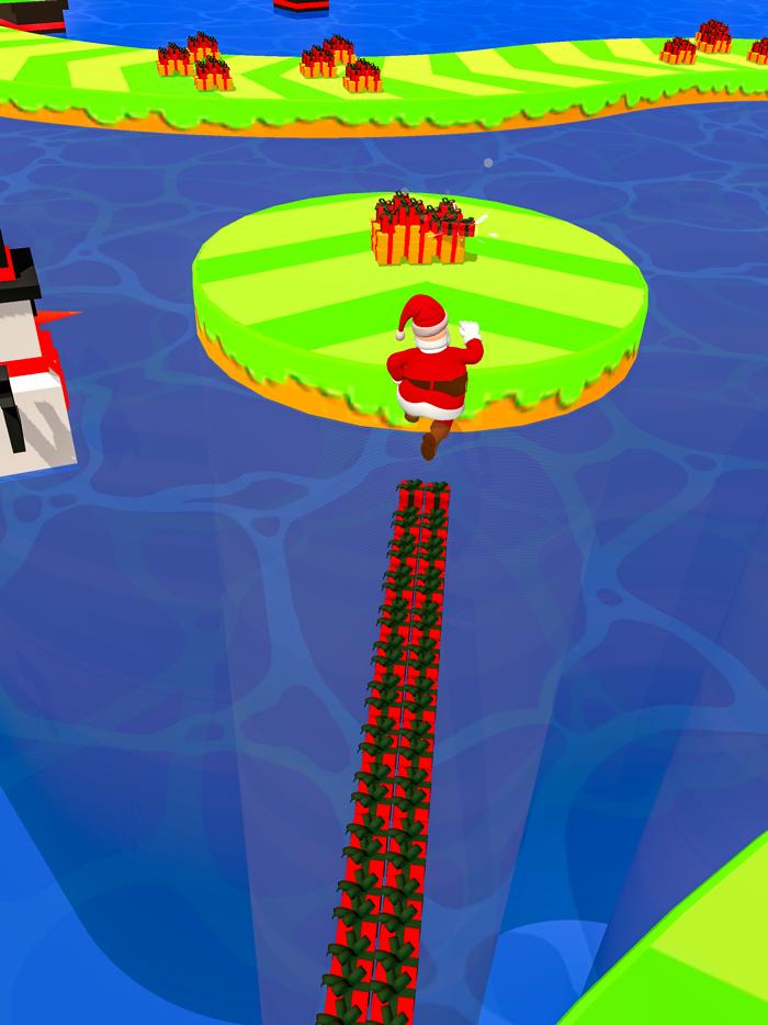 Santa Christmas Gift Race