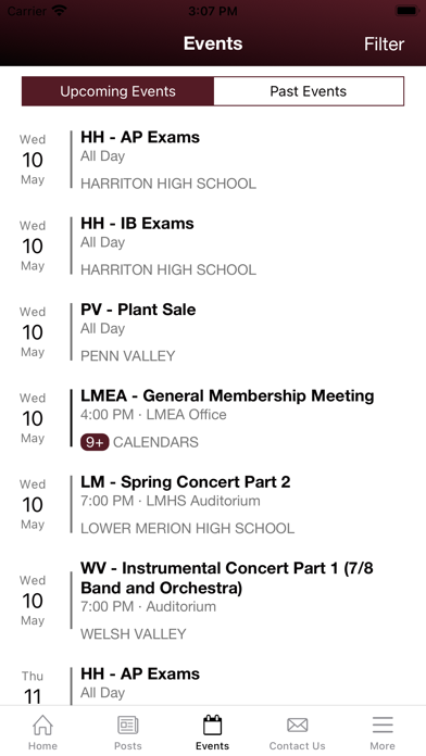 Lower Merion School Dist. Screenshot