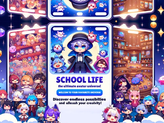 Your Avatar World: School Lifeのおすすめ画像1