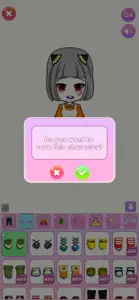 Chibi Dolls Dress up DIY Games screenshot #5 for iPhone